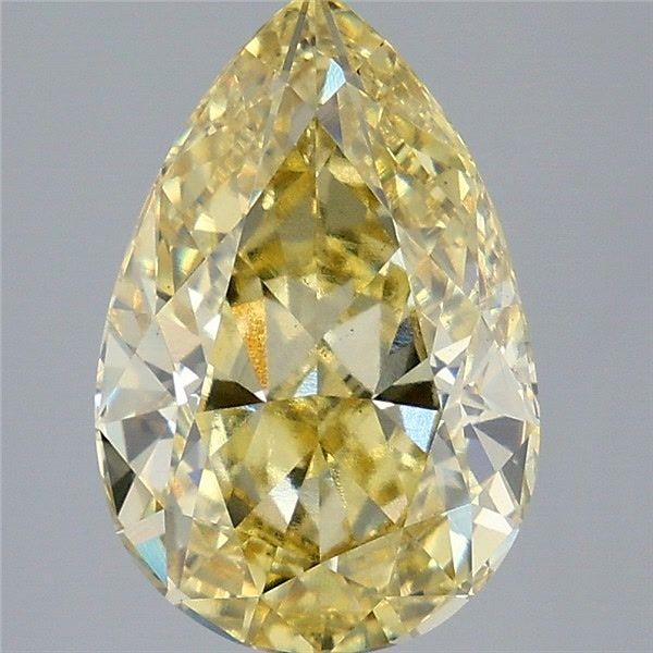5.06 ct. pear Lab Grown Diamond front image