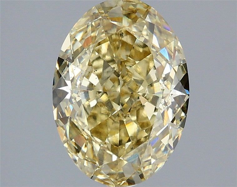 3.01 ct. oval Lab Grown Diamond front image