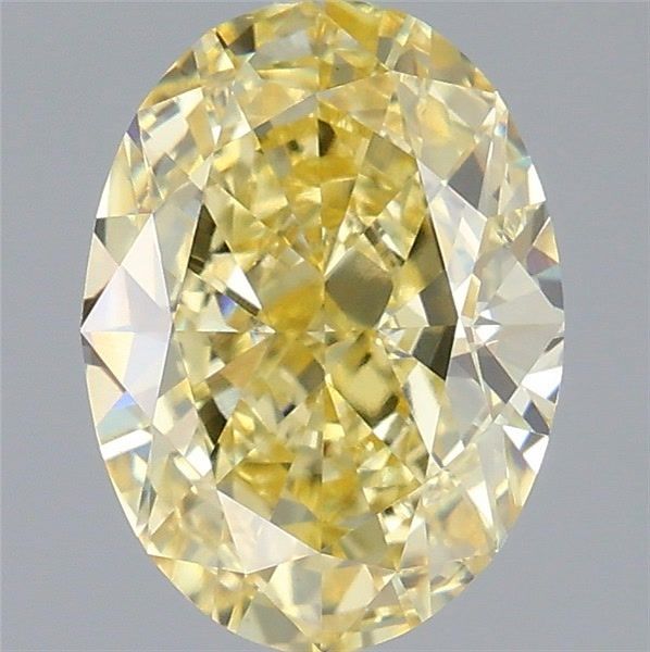 3.08 ct. oval Lab Grown Diamond front image