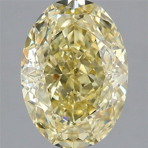 3.07 ct. oval Lab Grown Diamond front image