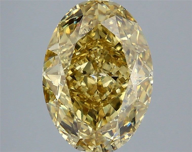 5.01 ct. oval Lab Grown Diamond front image