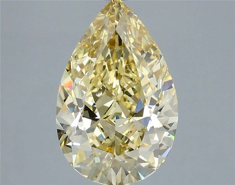 6.05 ct. pear Lab Grown Diamond front image