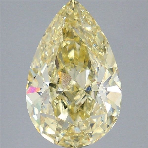 5.07 ct. pear Lab Grown Diamond front image
