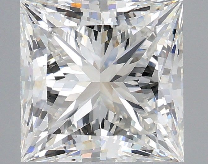 3.02 carat f VVS2 EX Cut IGI princess diamond