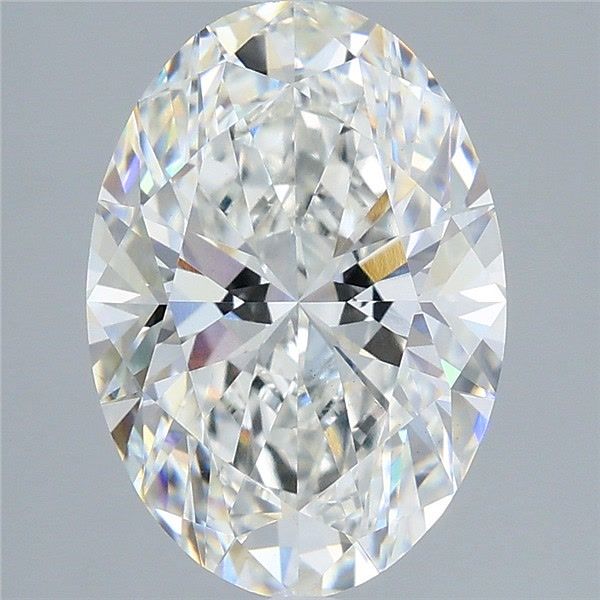 4.09 ct. oval Lab Grown Diamond front image