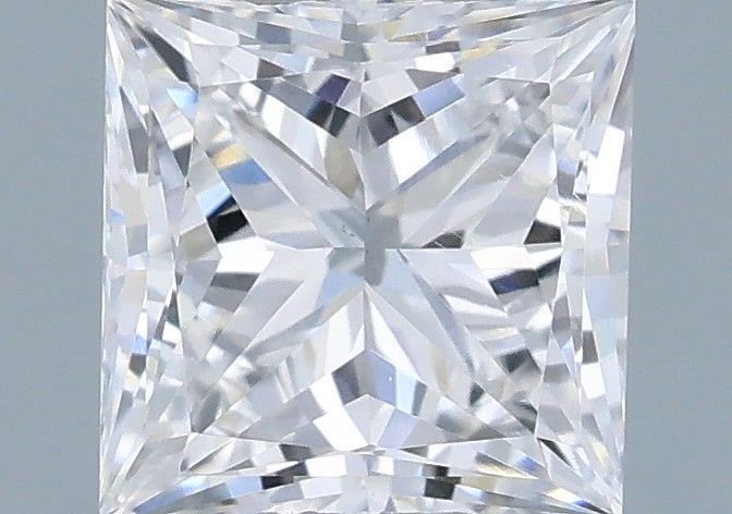 0.50 ct. princess Lab Grown Diamond front image