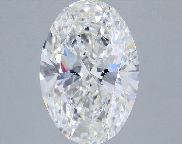 5.05 ct. oval Lab Grown Diamond front image
