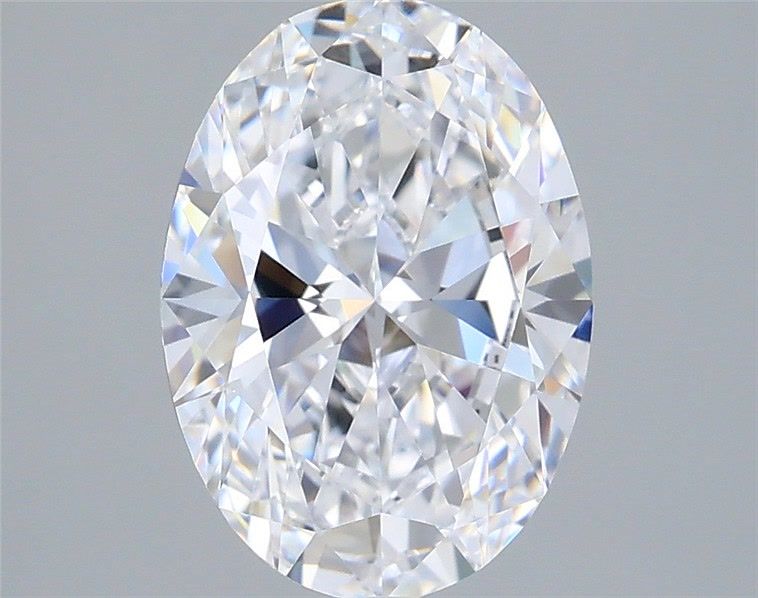 2.02 ct. oval Lab Grown Diamond front image
