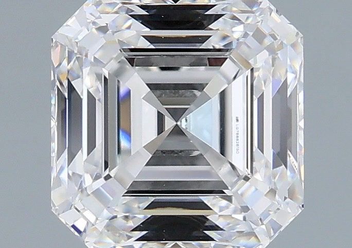 2.03 ct lab-grown Asscher Diamond
