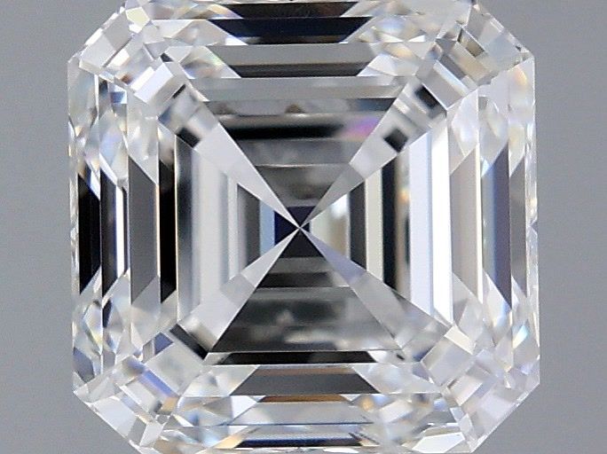 2.11 ct lab-grown Asscher Diamond