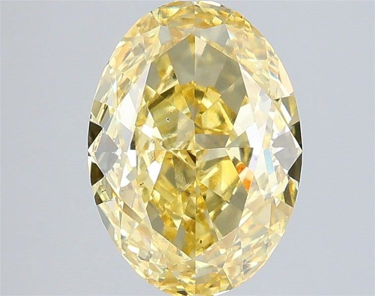 3.04 ct. oval Lab Grown Diamond front image