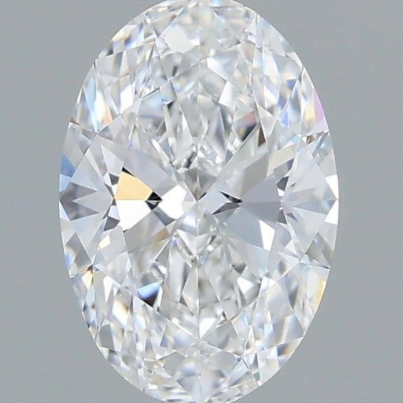 1.12 ct. oval Lab Grown Diamond front image