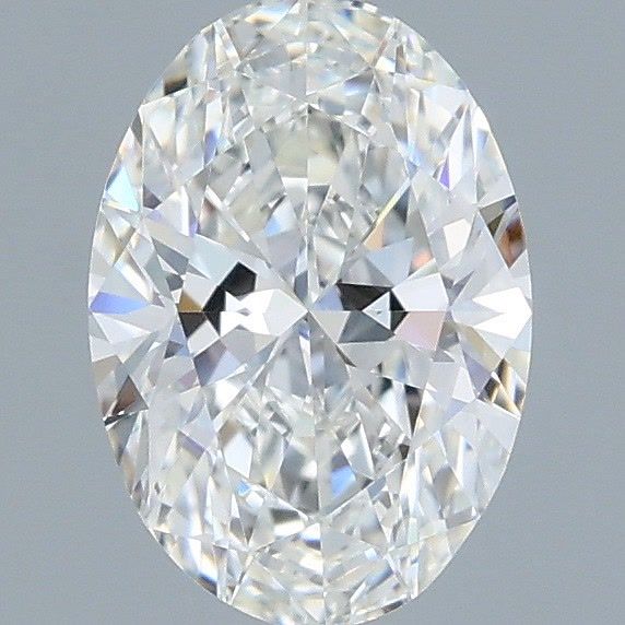 1.10 ct. oval Lab Grown Diamond front image