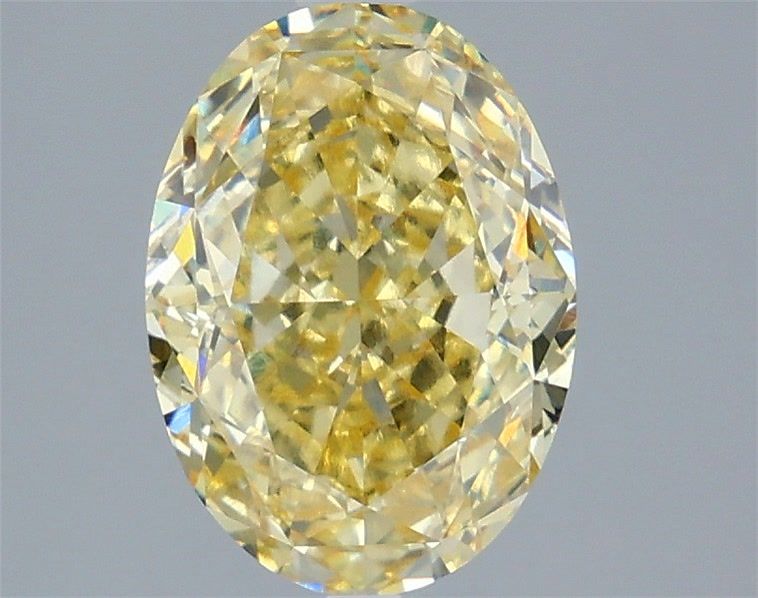 3.58 ct. oval Lab Grown Diamond front image