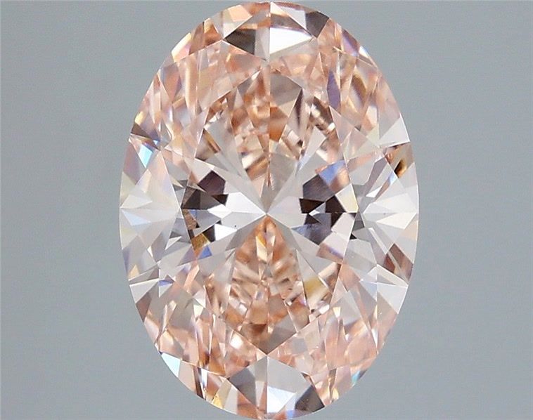 3.06 ct. oval Lab Grown Diamond front image