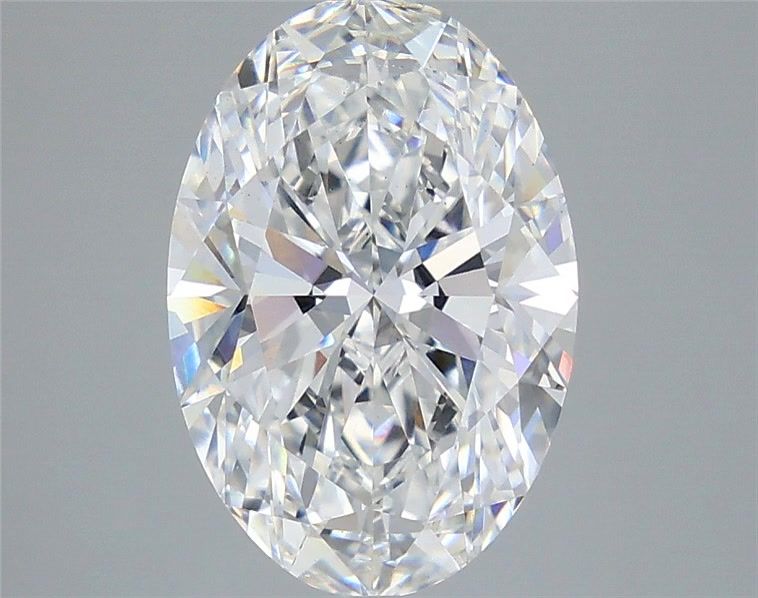 4.06 ct. oval Lab Grown Diamond front image