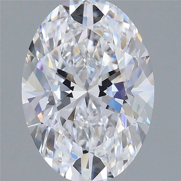 2.82 ct. oval Lab Grown Diamond front image