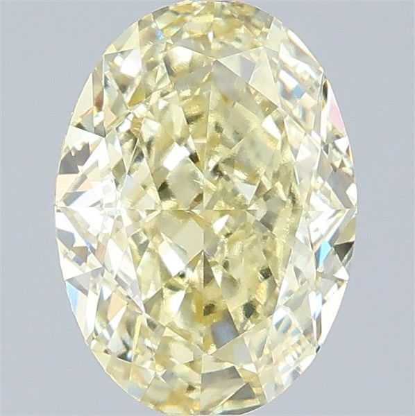 2.07 ct. oval Lab Grown Diamond front image