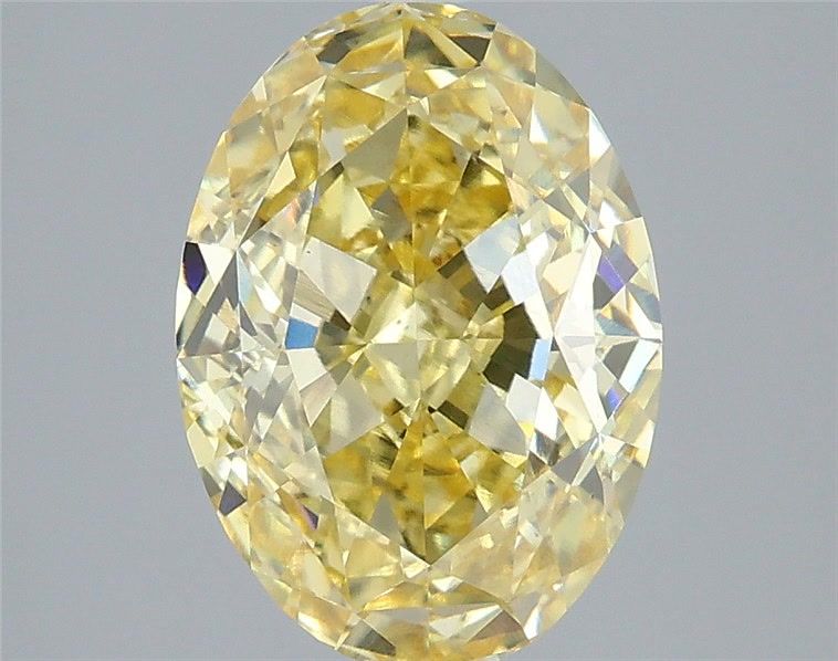 3.58 ct. oval Lab Grown Diamond front image