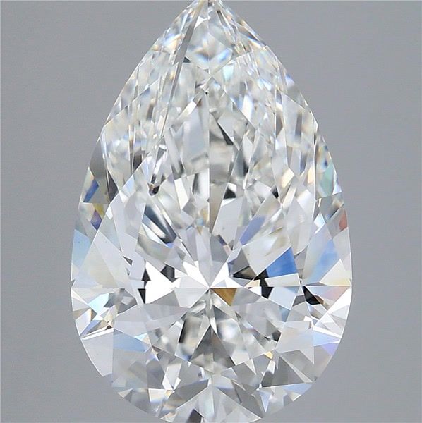 6.02 ct. pear Lab Grown Diamond front image