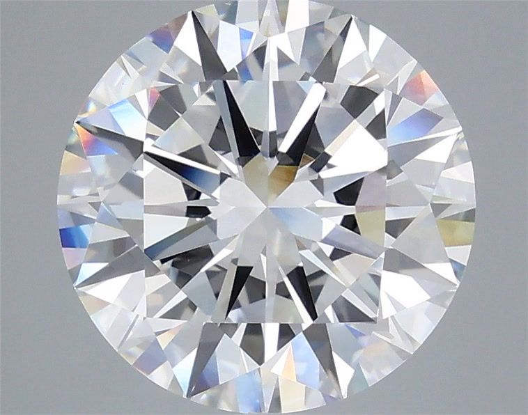 6.04 ct. round Lab Grown Diamond front image