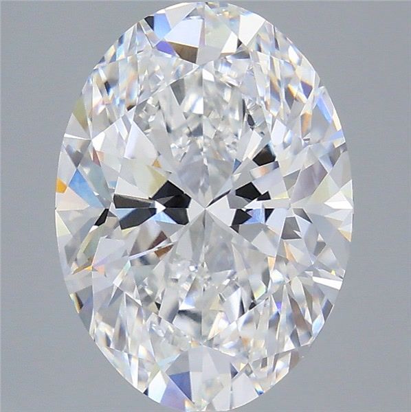 4.54 ct. oval Lab Grown Diamond front image