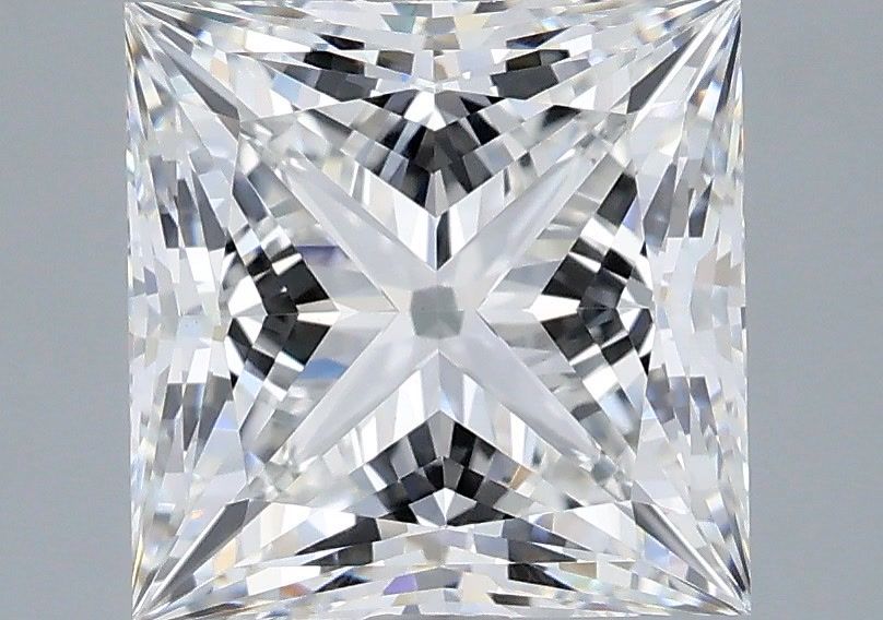 3.58 ct. princess Lab Grown Diamond front image