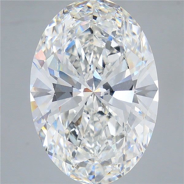 17.09 ct. oval Lab Grown Diamond front image