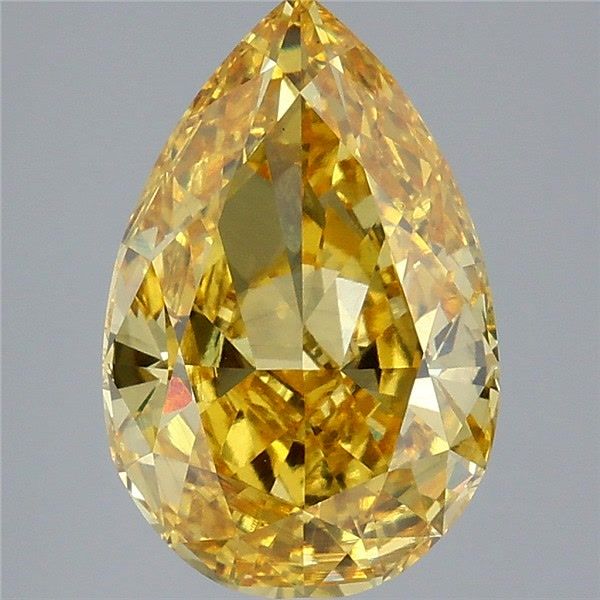 5.07 ct. pear Lab Grown Diamond front image