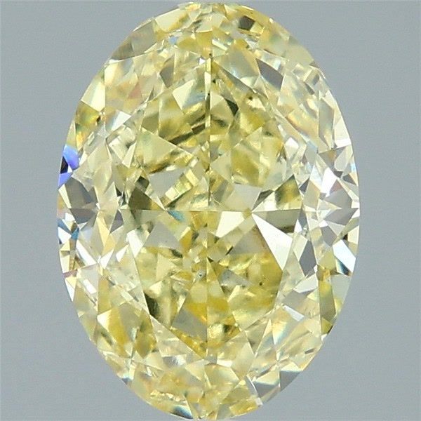 3.08 ct. oval Lab Grown Diamond front image