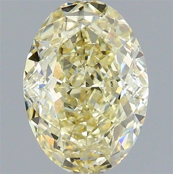 2.08 ct. oval Lab Grown Diamond front image