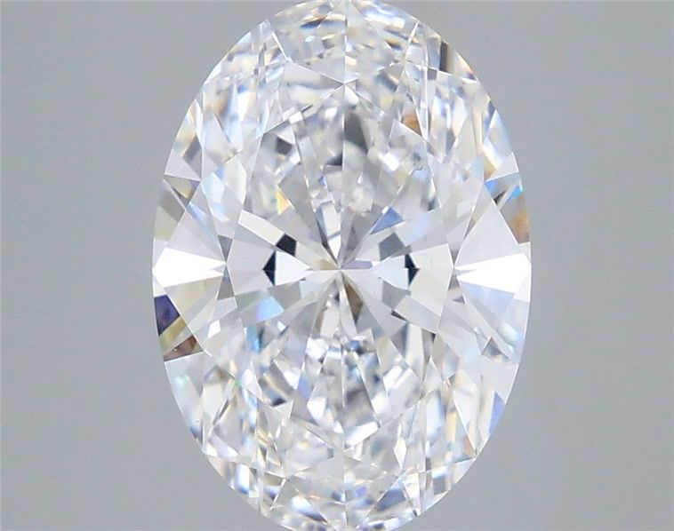 3.35 ct. oval Lab Grown Diamond front image