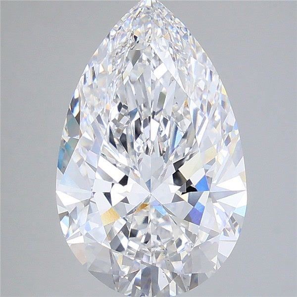 4.96 ct. pear Lab Grown Diamond front image