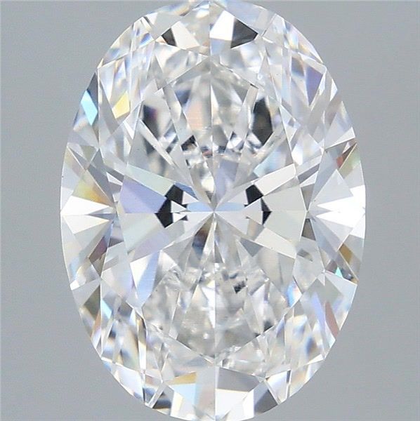 4.28 ct. oval Lab Grown Diamond front image