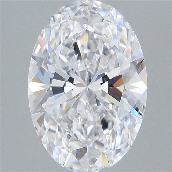 3.54 ct. oval Lab Grown Diamond front image
