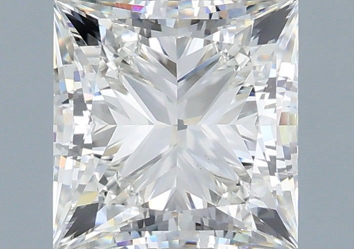 2.02 ct. princess Lab Grown Diamond front image