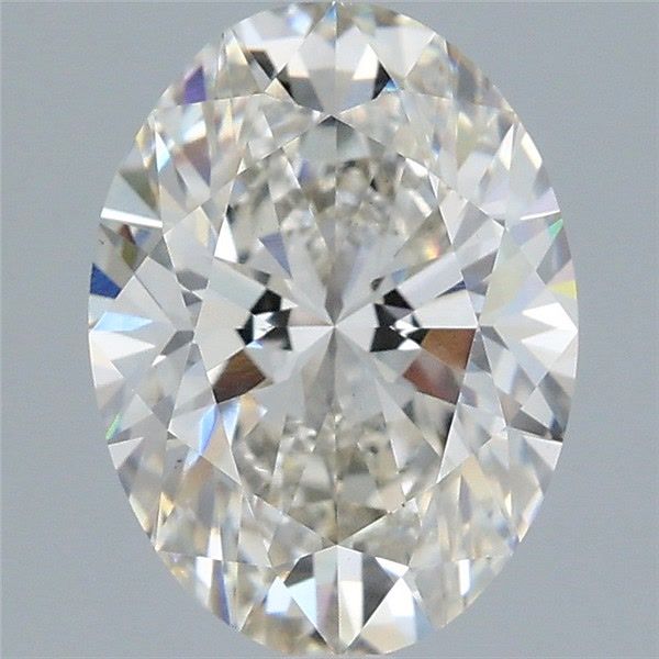2.04 ct. oval Lab Grown Diamond front image
