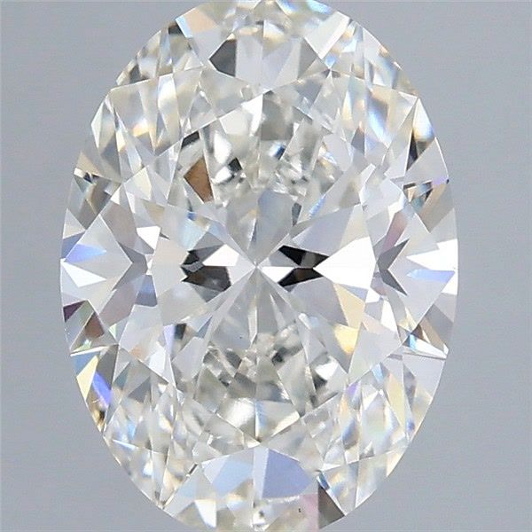 2.07 ct. oval Lab Grown Diamond front image
