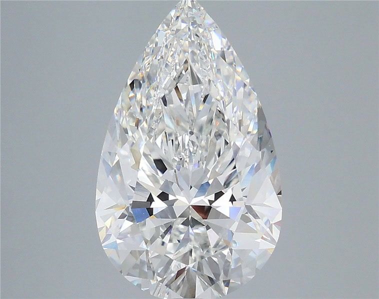 6.56 ct. pear Lab Grown Diamond front image