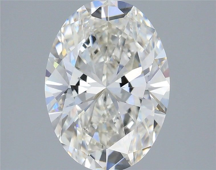 2.06 ct. oval Lab Grown Diamond front image