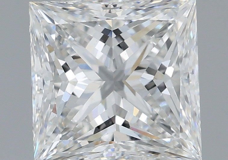 1.62 ct. princess Lab Grown Diamond front image