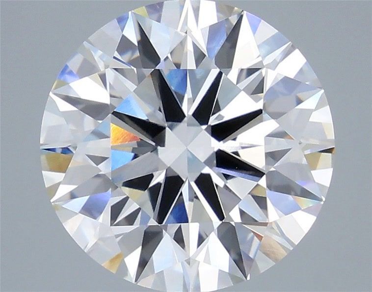 6.04 ct. round Lab Grown Diamond front image