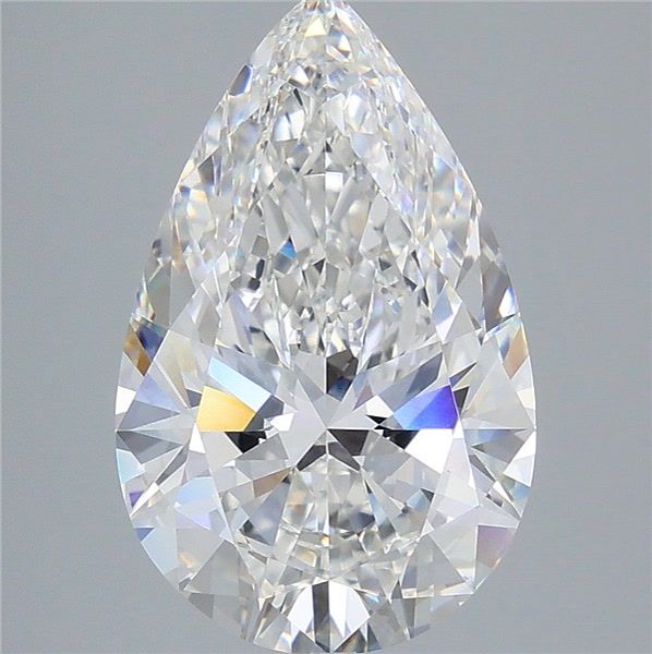 6.07 ct. pear Lab Grown Diamond front image