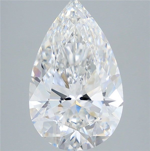 6.03 ct. pear Lab Grown Diamond front image
