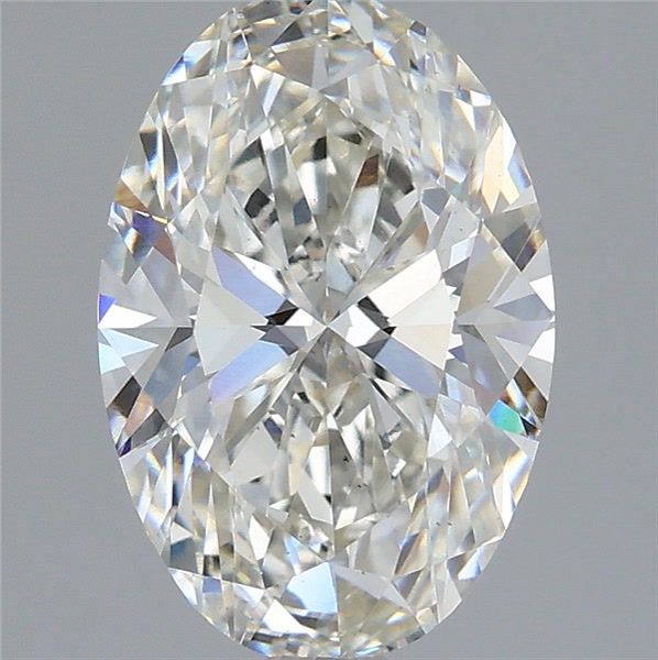 2.09 ct. oval Lab Grown Diamond front image