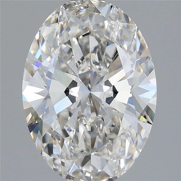 2.00 ct. oval Lab Grown Diamond front image