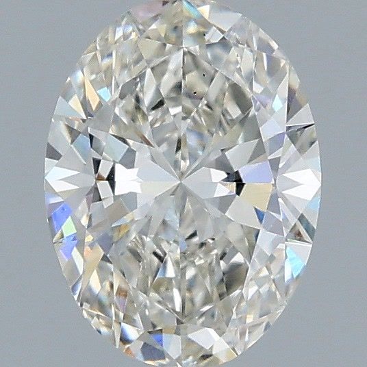 1.10 ct. oval Lab Grown Diamond front image
