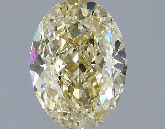 2.05 ct. oval Lab Grown Diamond front image