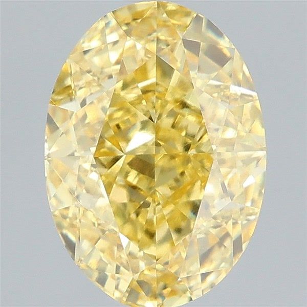 2.03 ct. oval Lab Grown Diamond front image