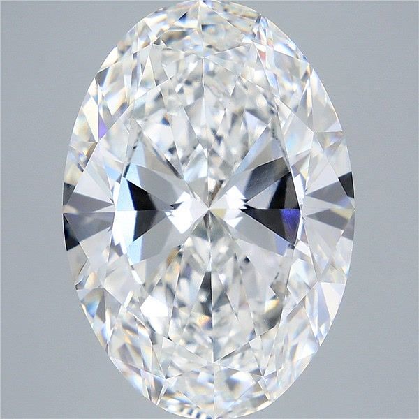 13.07 ct. oval Lab Grown Diamond front image